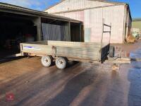 INDESPENSION 12' FLATBED TRAILER - 3