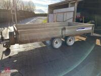 INDESPENSION 12' FLATBED TRAILER - 7