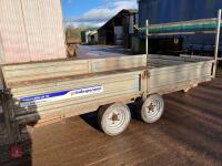 INDESPENSION 12' FLATBED TRAILER - 13