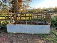 HOMEMADE RECTANGULAR CATTLE FEEDER