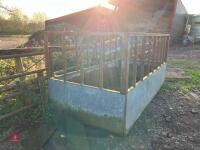 HOMEMADE RECTANGULAR CATTLE FEEDER - 10