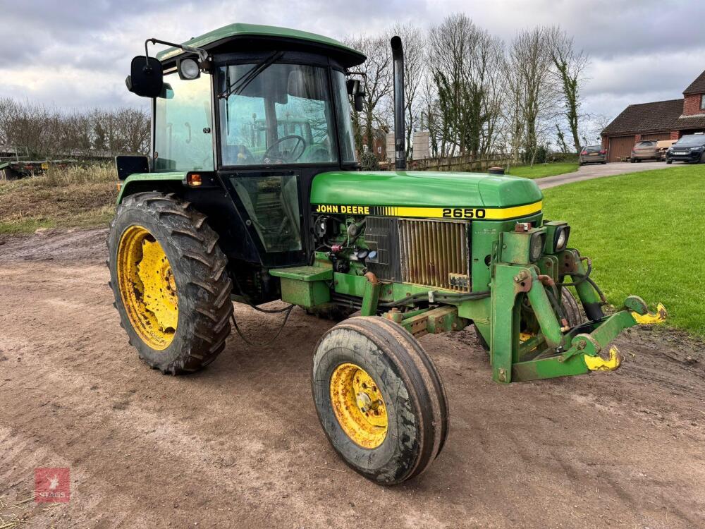 1991 JOHN DEERE 2650 2WD TRACTOR