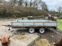 IFOR WILLIAMS DP 120 FLAT BED TRAILER 49 - 3