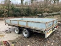 IFOR WILLIAMS DP 120 FLAT BED TRAILER 49 - 4