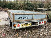 IFOR WILLIAMS DP 120 FLAT BED TRAILER 49 - 5