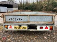 IFOR WILLIAMS DP 120 FLAT BED TRAILER 49 - 6