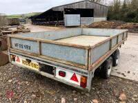 IFOR WILLIAMS DP 120 FLAT BED TRAILER 49 - 7