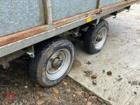 IFOR WILLIAMS DP 120 FLAT BED TRAILER 49 - 9