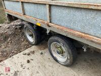 IFOR WILLIAMS DP 120 FLAT BED TRAILER 49 - 10