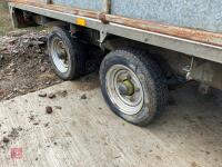 IFOR WILLIAMS DP 120 FLAT BED TRAILER 49 - 11