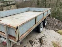 IFOR WILLIAMS DP 120 FLAT BED TRAILER 49 - 20