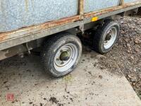 IFOR WILLIAMS DP 120 FLAT BED TRAILER 49 - 21