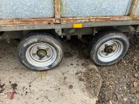 IFOR WILLIAMS DP 120 FLAT BED TRAILER 49 - 22