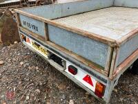 IFOR WILLIAMS DP 120 FLAT BED TRAILER 49 - 24