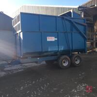 WEST 8T GRAIN/SILAGE TRAILER - 9