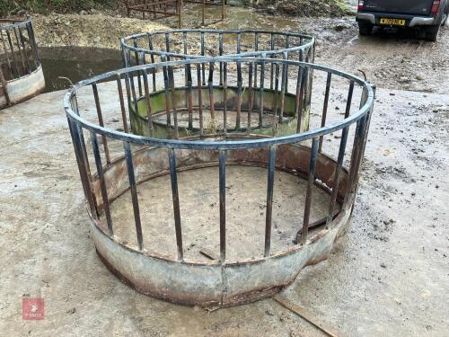 2 SHEEP RING FEEDERS (8)