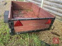 SINGLE AXLE CAR TRAILER - 3