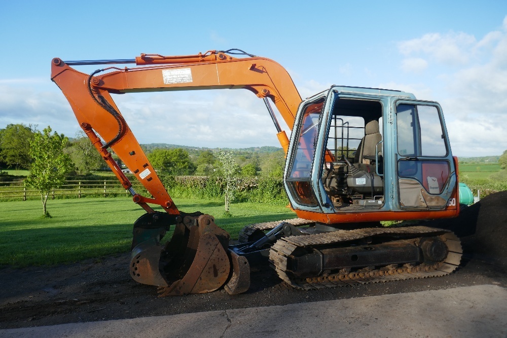 1997 HITACHI 6T EX60-3 SUPER EXCAVATOR