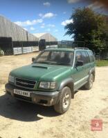 1998 ISUZU TROOPER 3.0L DIESEL TRUCK - 4