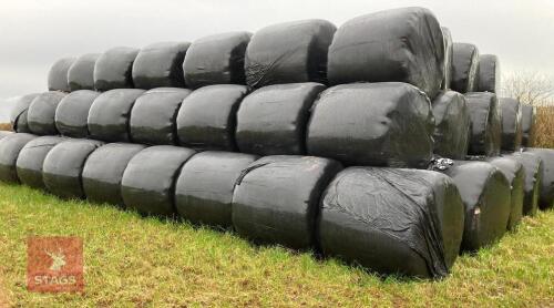 127 ROUND BALES OF 2024 SILAGE BIDS PER BALE