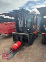 2015 DOOSAN D40SC-7 DIESEL 2WD FORKLIFT - 6