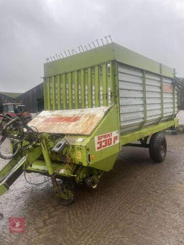 CLAAS 330P FORAGE WAGGON (S/R)