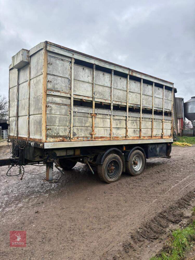 16' PARKHOUSE LIVESTOCK TRAILER