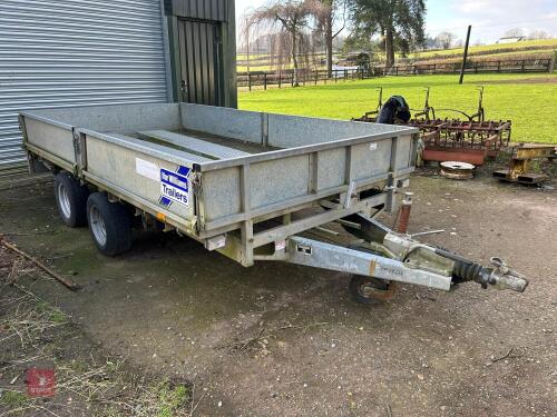 IFOR WILLIAMS 12' DROPSIDE TRAILER