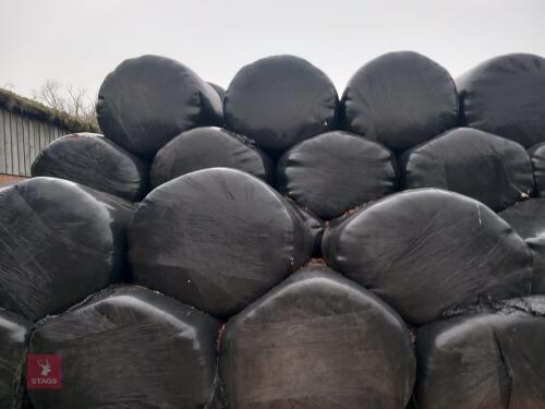 100 ROUND BALES OF SILAGE BIDS FOR THE BALE