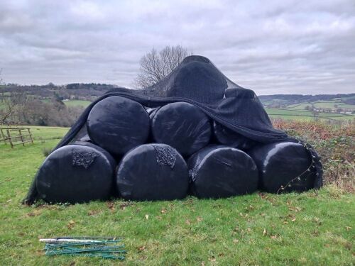 32 ROUND BALES OF SILAGE BIDS FOR THE BALE