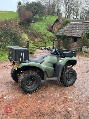 2018 HONDA 420 QUAD BIKE