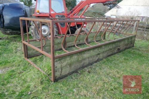 15' X 5'6" RECTANGULAR CATTLE FEEDER