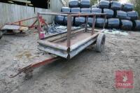 HOMEMADE MOBILE CATTLE FEED TRAILER - 3