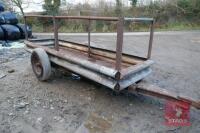 HOMEMADE MOBILE CATTLE FEED TRAILER - 11