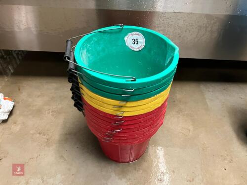 14 UTILITY BUCKETS (35)