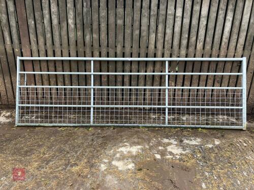 IAE 12' GALVANISED FIELD GATE (78)