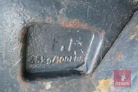 5 CASE 40KG FRONT TRACTOR WEIGHTS - 5