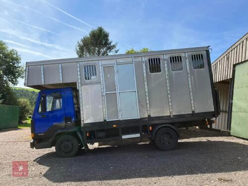 2001 DAF FA45.150 HORSE LORRY