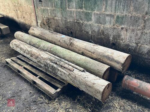 5 X GATE POSTS (155)