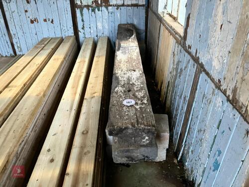 2 RAILWAY SLEEPERS (187)