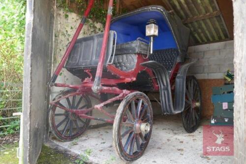 EQUINE 4 WHEEL PHAETON CARRIAGE