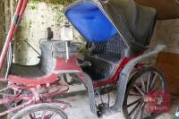 EQUINE 4 WHEEL PHAETON CARRIAGE - 2