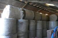 205 BALES OF 2021 ORGANIC ROUND BALE HAY