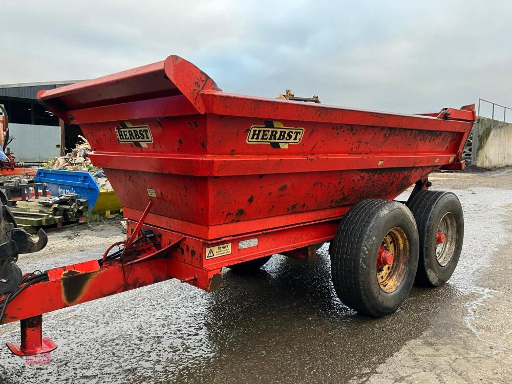2004 HERBST 10T DUMP TRAILER