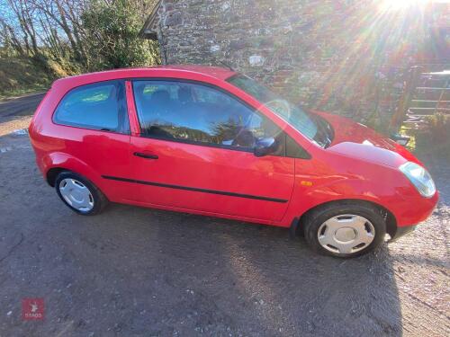 2004 FORD FIESTA (S/R)