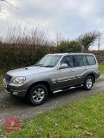 2007 HYUNDAI TERRACAN CDX CRTD 4WD (S/R - 2