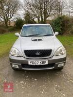 2007 HYUNDAI TERRACAN CDX CRTD 4WD (S/R - 5