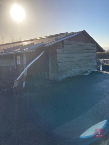 TWO PORTABLE POULTRY HOUSES