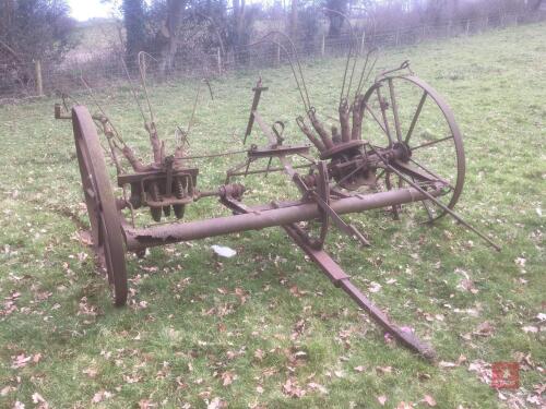 VINTAGE HAY RAKE