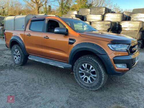 2017 FORD RANGER WILDTRAK 3.2L PICK-UP